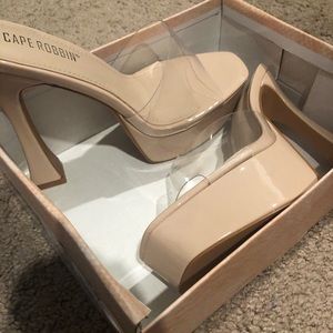 Cape Robbin Nude Yeti Heels- Women